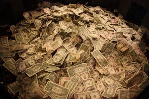 Pile of Money Image here: Nick Ares