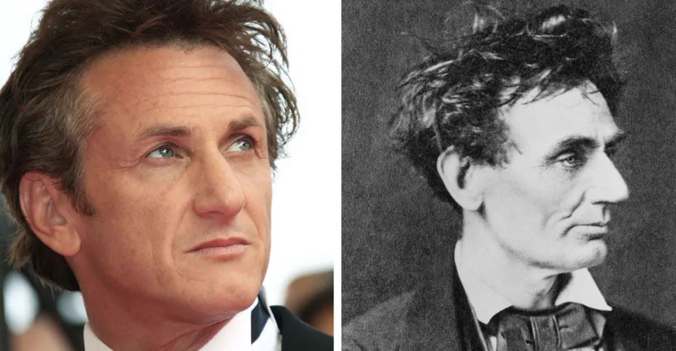 Sean Penn and Young Abraham Lincoln