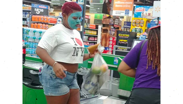 Walmart Shoppers Who Are Dressed to the Nines