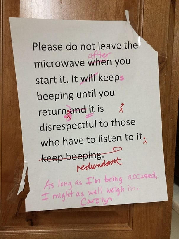 039 Another 10 Hilarious Passive Aggressive Notes So Funny You'll Pee