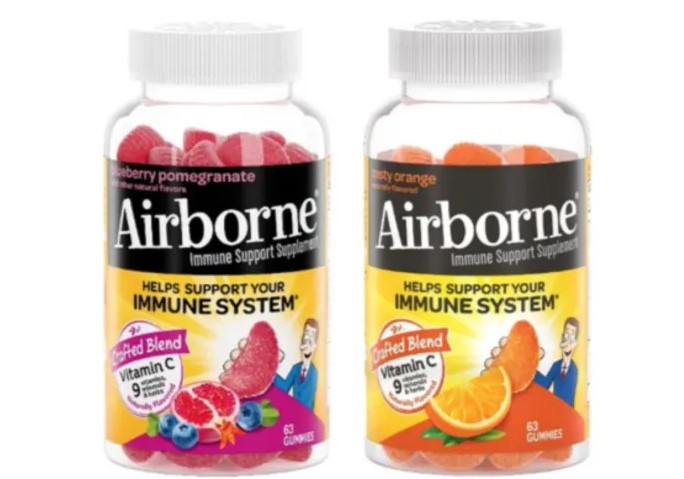 An example of the recalled Airborne Gummies. (U.S. Consumer Product Safety Commission)
